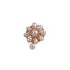 Broche Fleur Anti-éblouissement Haut de Gamme et Luxe Léger Fermoir Anti-éblouissement Perle Broche Polyvalente Broche Élégante et Raffinée