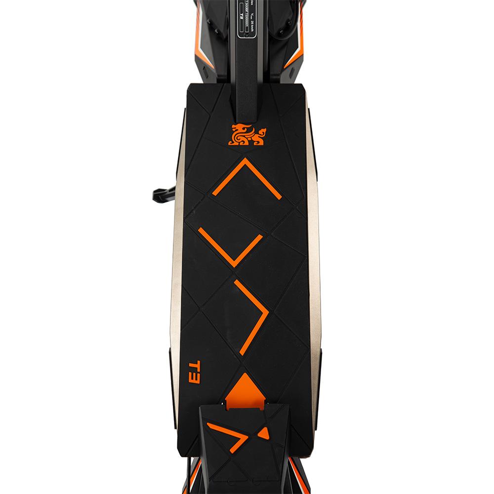 KuKirin Monopattino elettrico T3 da 10 pollici, motore da 800W, batteria da 48V 15.6AH, autonomia massima di 58 km, capacità di carico massima di 120 kg, nero