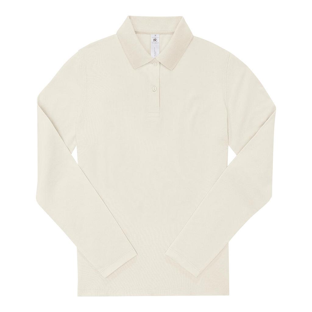 B&C Womens/Ladies My Polo 180 Cotton Long-Sleeved Shirt