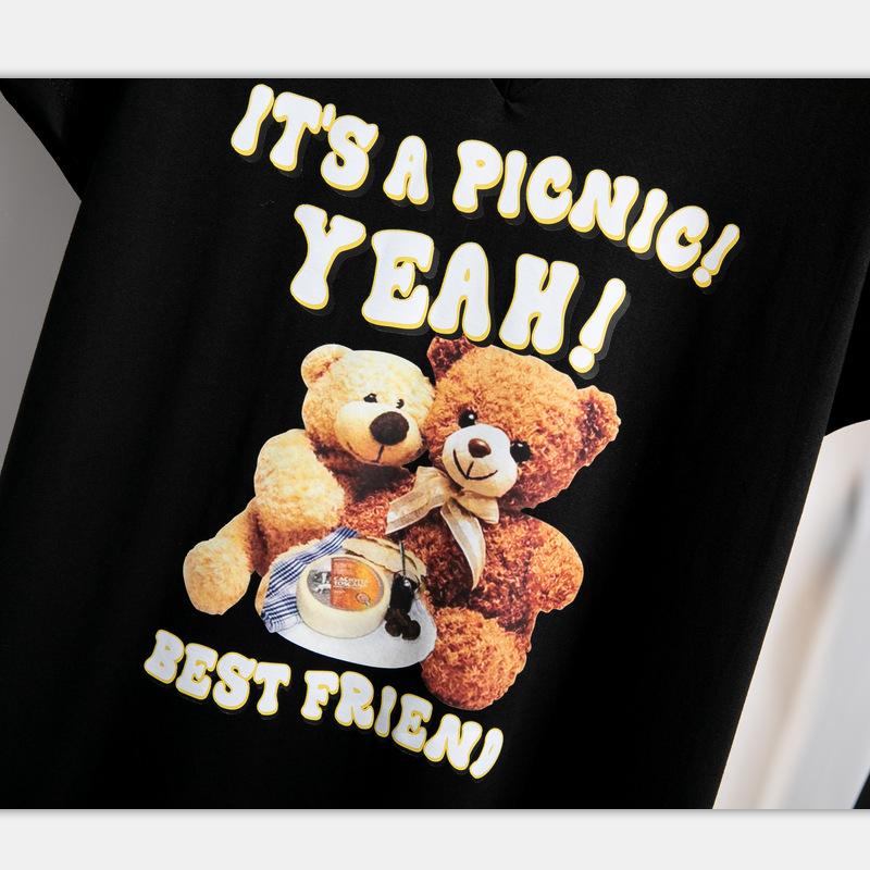 Plus Size Women's T-shirt Dress Summer V-neck Slim Dresses