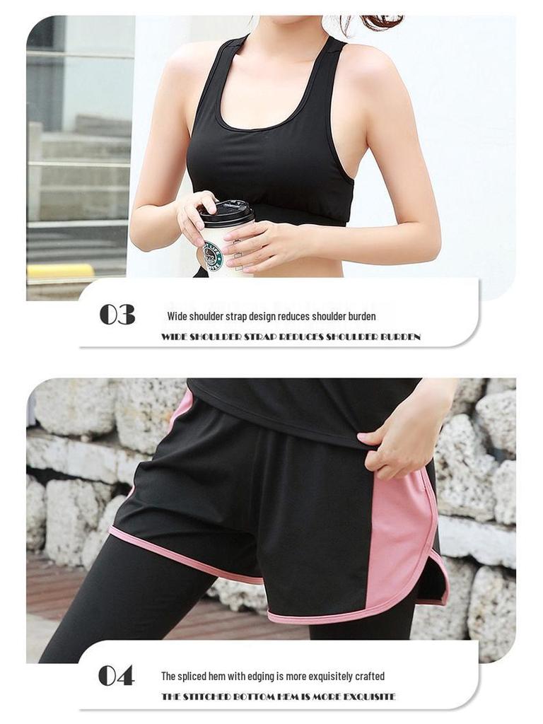 Women's Plus Size 5-Piece Yoga Set: Long Sleeve & Pants for Autumn/Winter Outdoor Gym Running