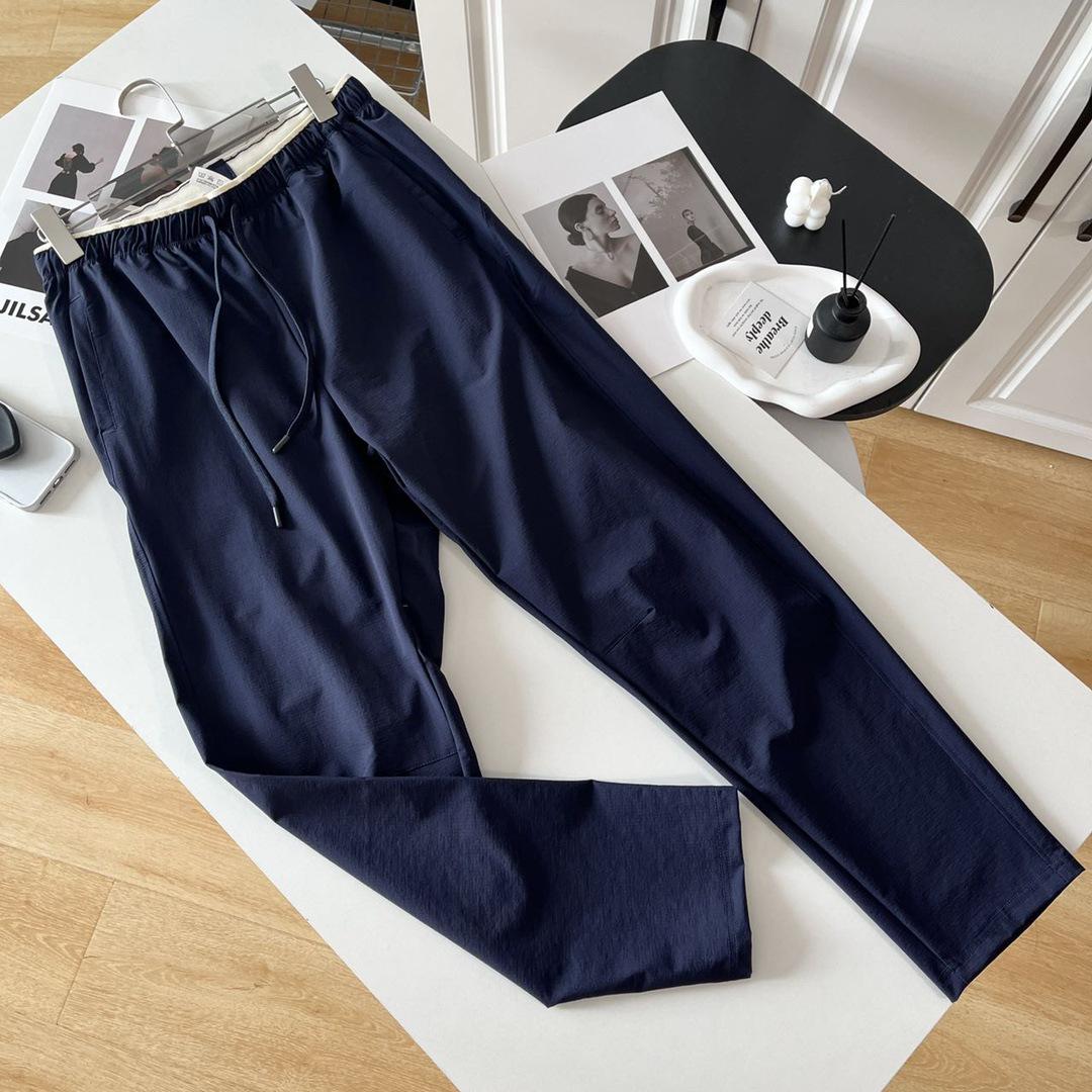 

2026 New Summer Unisex Moisture-Wicking Quick-Dry Tech Air Pants Size 8 Темно-синій