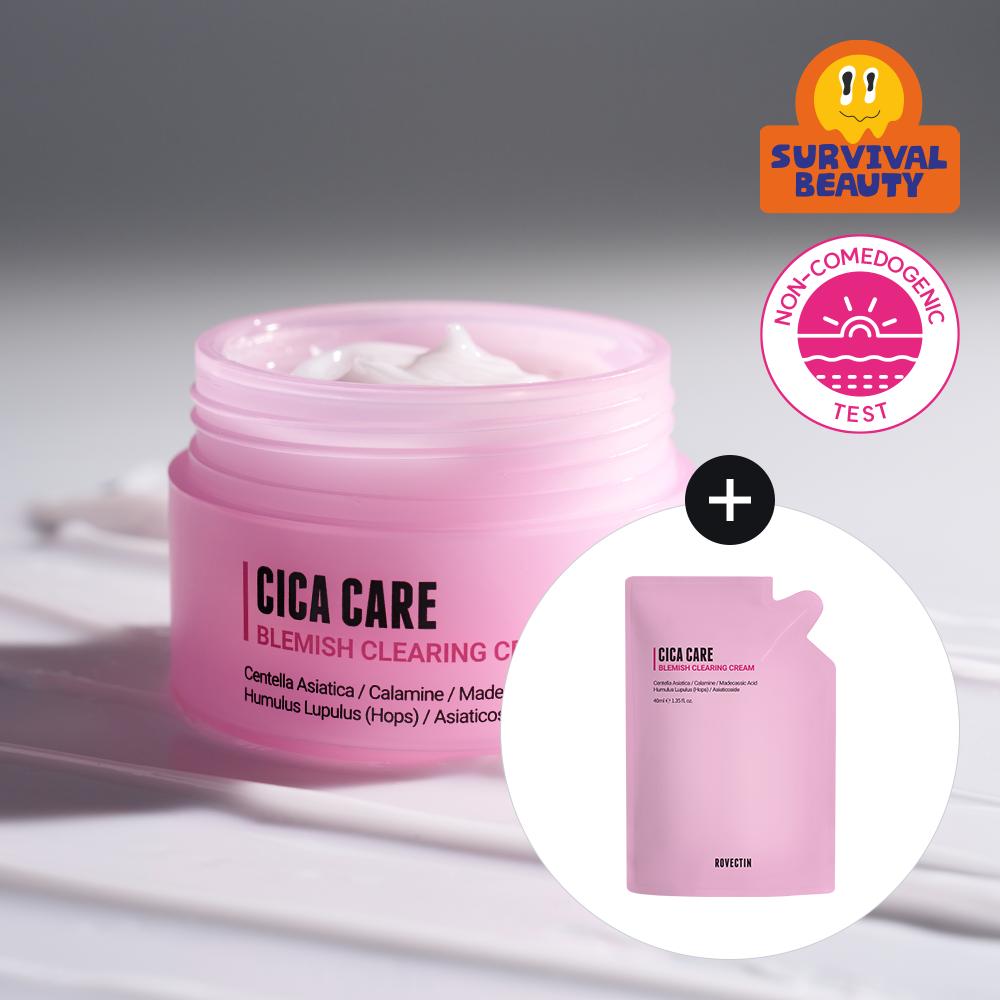 Rovectin Blemish Clearing Cream 50ml Refill Set  + Refill 40ml 