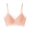 Women S Seamless Wirefree Push Up Sports Bra Summer Thin Vest Style