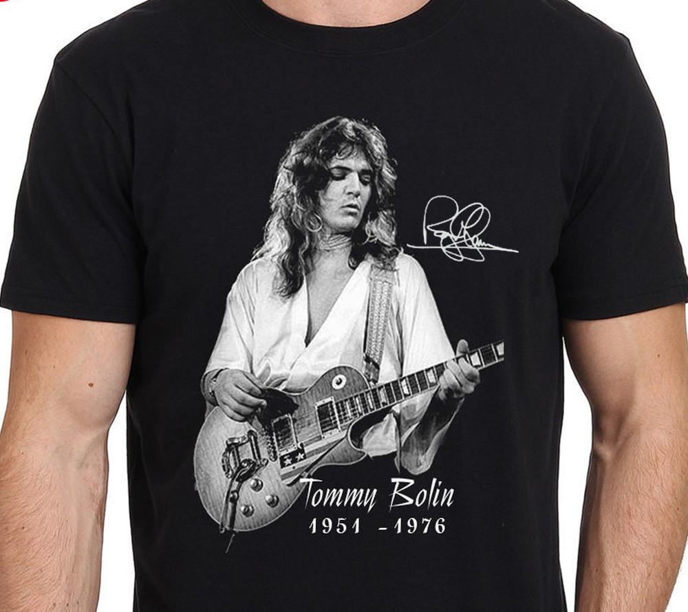 Tommy Bolin 1951 1976 Gift For Fan Black S-2345XL Unisex T-shirt Unisex T-Shirt S