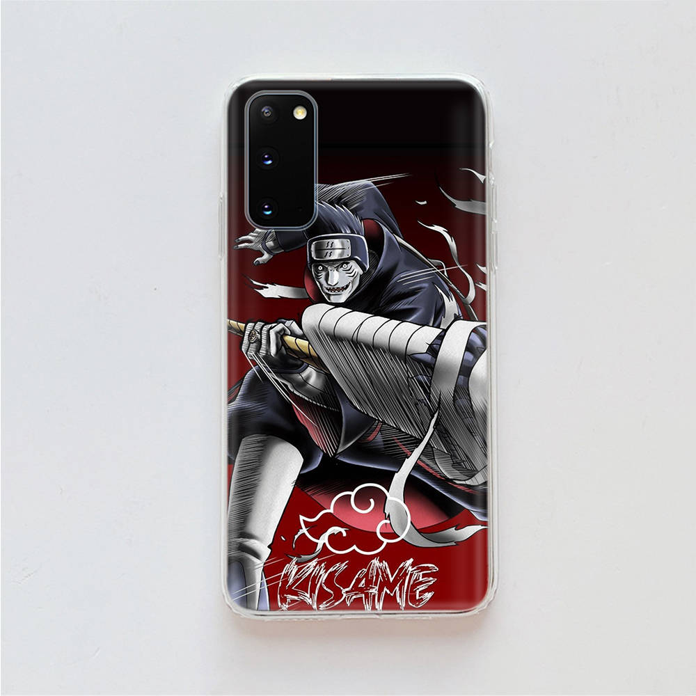 AD77 Naruto Akatsuki Clear Case for Samsung A04 A14 A23 A34 A54 M23 M33 M52 M53 Realme 10 9 C30S C35 C55 VIVO Y02 Y21 Y33S Y51 X80 V25 Cover
