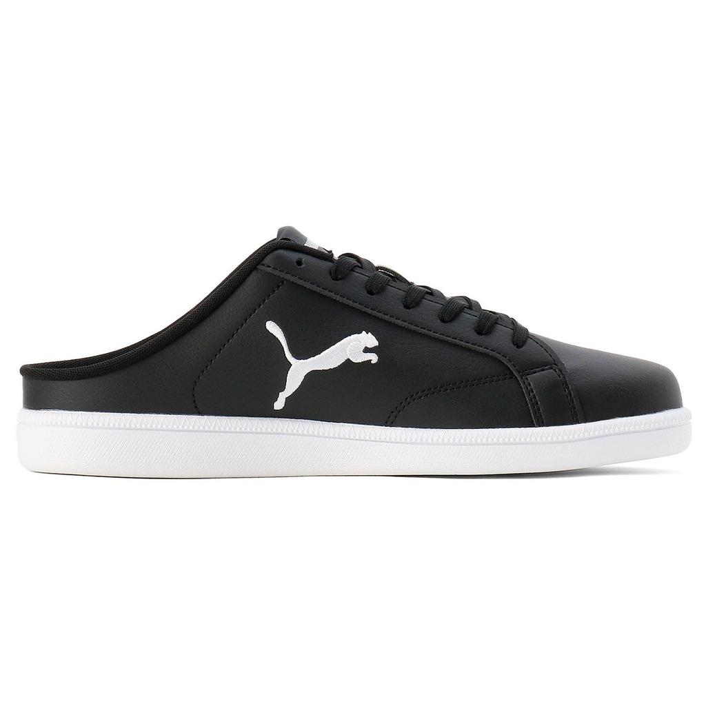 Puma Smash Cat Sl Leather Low-Top Sneakers Unisex Sneakers Black 394188-02
