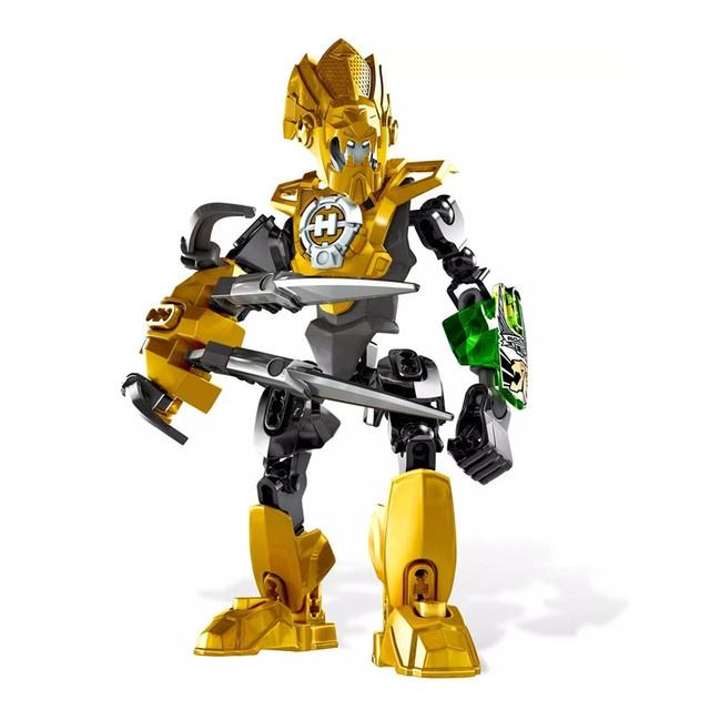 Future Warrior Bionische Bausteine - Lernfigur Roboter DIY Konstruktionsspielzeug für Kinder