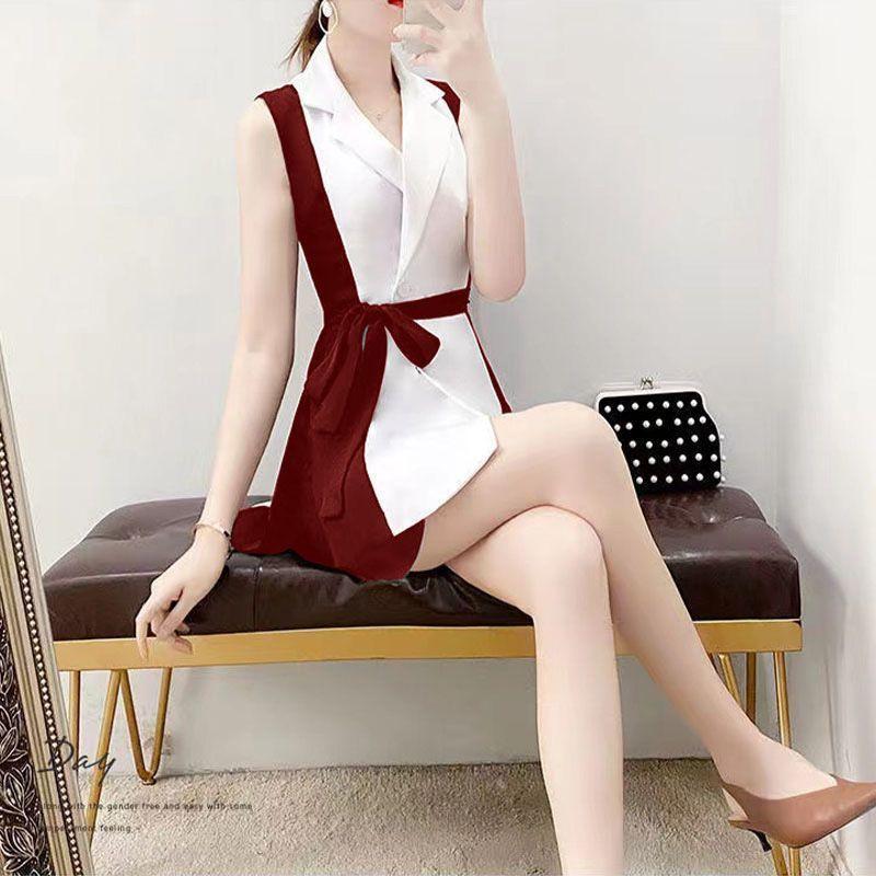 Módní kostým pro ženy 2025 Léto Nový Korejský styl Módní kostým Šortky Temperament Dvoudílný set