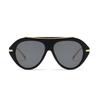 Fashion sunglasses women's high-end UV-proof toad glasses European and American new large-frame personalized sunglasses street shooting
