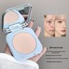 Kobeleen Rejuvenating Setting Powder Compact with Puff - Long-lasting, Natural Concealment & Skin Tone Correction, Translucent Loose Powder