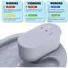 Cordless & Rechargeable Battery Operated Cat Water Fountain, Ultra Quiet Cordless Pet Drinking Fountain with Motion Sensor, 74oz/2.2L Automatic Cat