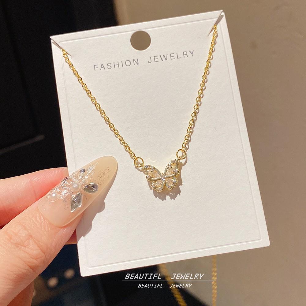 Exquisite Titanstahl Schlüsselbeinkette für Frauen - Schlichtes, elegantes und luxuriöses Design