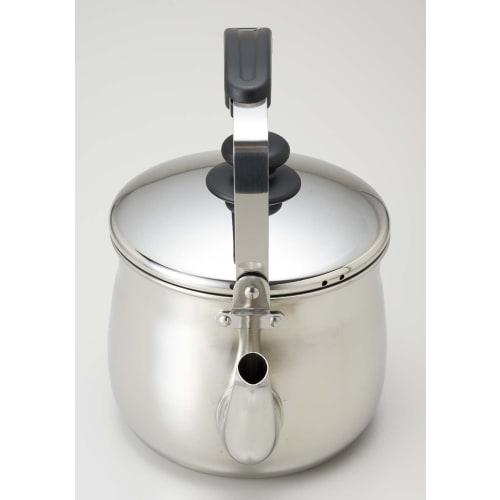 Pearl Metal Elmer's Stainless Steel Wide Mouth Kettle, 3.2L, H-2042, 606458