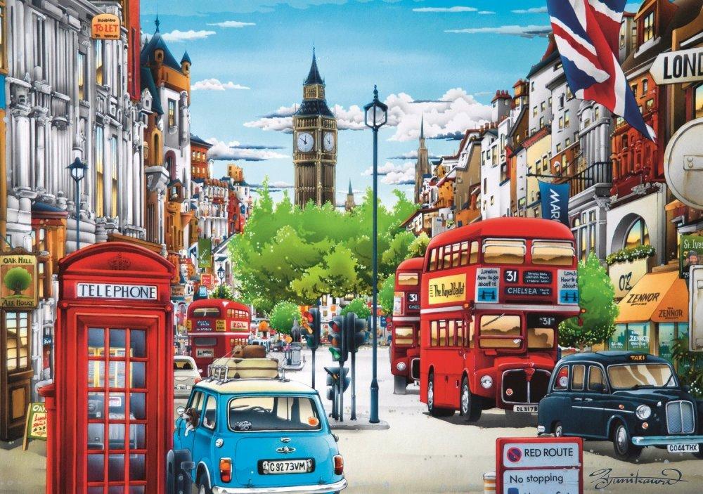PUZZLE 1000 ULICA LONDYNU 10557