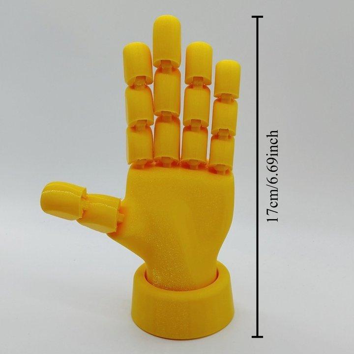 Hände mit beweglichen Gelenken, 3D-gedruckte flexible Fingerdekorationen, perfekte Geschenke für Familie und Freunde
