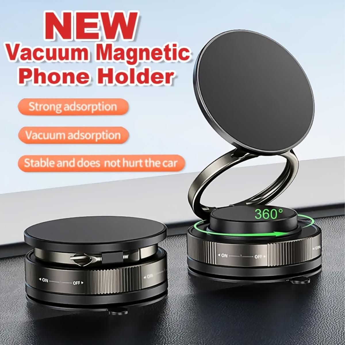 

Car Magnetic Phone Holder, Adjustable Rotating Double-sided Suction, Hands-free Phone Holder, Hands-free Driving Accessories | Modern Car Accessories 1pcs