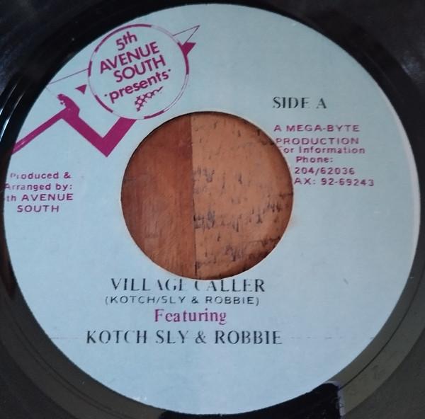 

7-дюймовая пластинка KOTCH SLY ROBBIE Village Caller NONE 5th Avenue Sout Ямайка Регги Ска Даб Б/у
