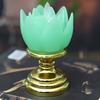 Prayer Lotus Lamp Long-lasting Light Simulated Candlestick LED Candle Lamp  Buddhist Decoration