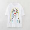 Sivatu Short Tshirt Womens Traf Sleeve Tee Tops Summer Y2k Streetwear Shirts Fashion Woman Blouse 2023 Summer T Shirt Female