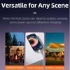 USB Rechargeable Camping Lamp with String Lights Rechargeable Retractable Waterproof Indoor/Outdoor Portable Lamp Suitable for Camping