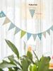 Wimpelkette für Kindergeburtstage – ideal für Babys ersten Geburtstag, als Partyhintergrund oder Zeltdekoration beim Camping.