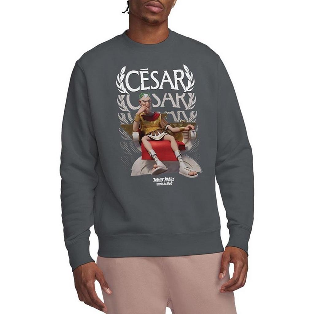 Asterix Unisex Adult Csar Of Rome Sweatshirt