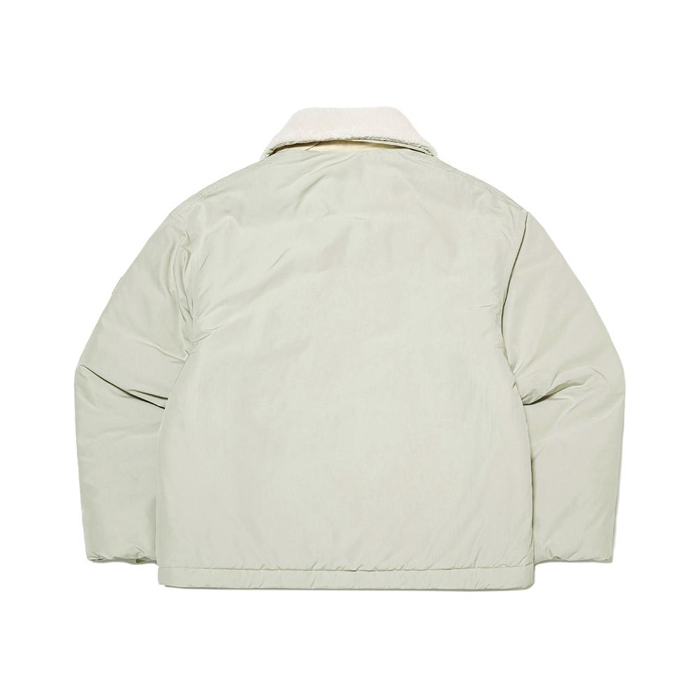 Kodak Essential Fleece Collared Padded Jacket Beige