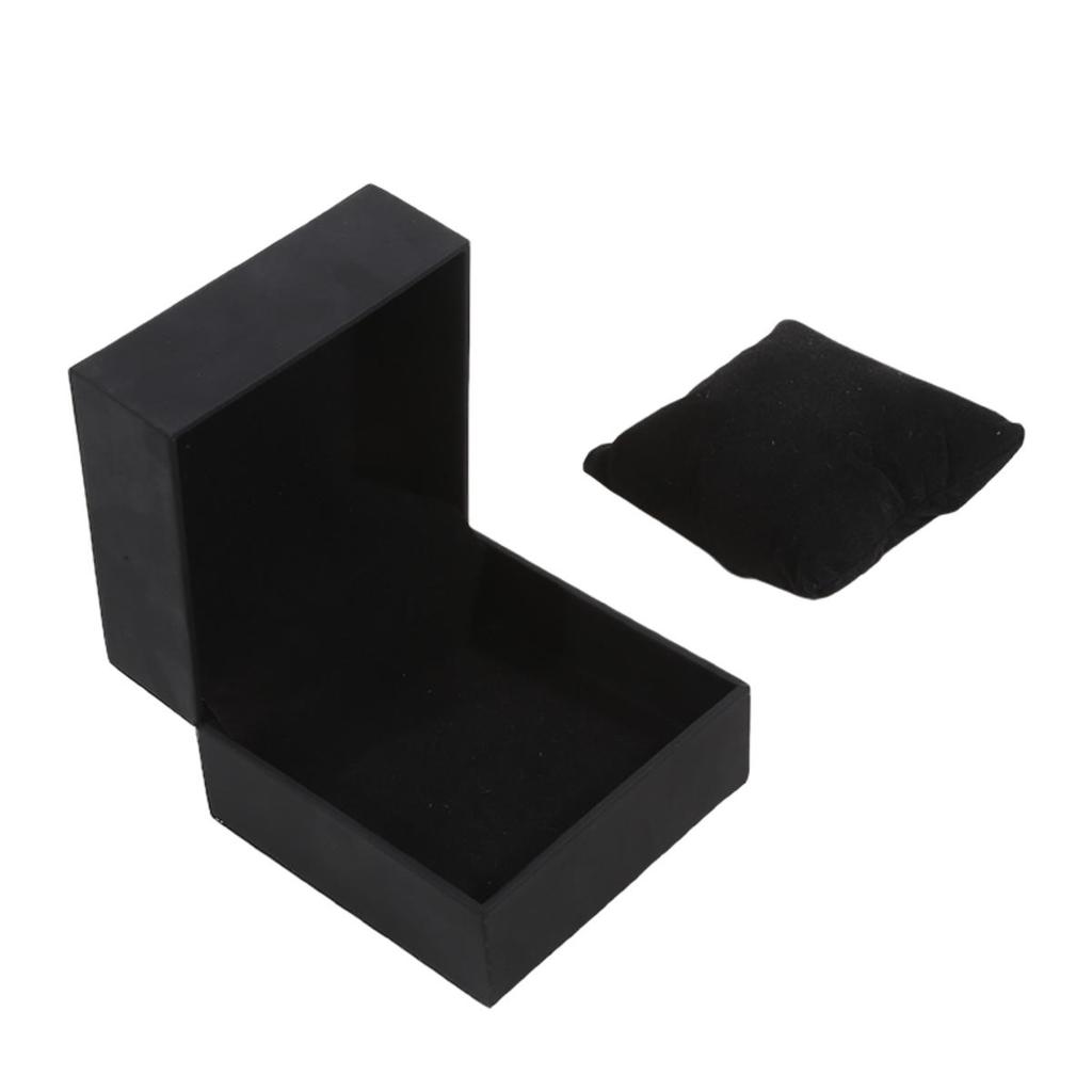 Single Watch Box With Pillow PU Wristwatch Display Case Organizer For Men Women Watch Jewelry Bracket Storage Gift Box