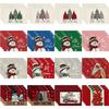 New Christmas Placemat: Pine Tree & Snowman Print, Linen, Heat-Resistant Winter Table Decor