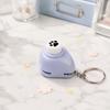 Mini Stamp Cutter with Keychain Embossing Machine DIY Tools Stamp Hole Puncher  Card Making