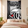 Collingwood Football Club Wandteppich hohe Qualität zur Dekoration von Wohnzimmer Schlafzimmer Studentenwohnheim Wänden ideal als Schlafzimmer Wandkunst oder Weihnachtsgeschenk