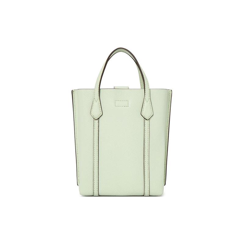 TORY BURCH Perry Magnetic Buckle Adjustable Detachable Shoulder Strap Embossed Leather Tote Bag Shopping Bag Shoulder Crossbody Handbag 142616-402