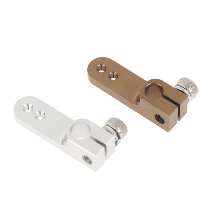 Servo Horn High Durability CNC Aluminum 4mm/4.76mm Clamping Steering Arm for RC Truck Carburetor Parts