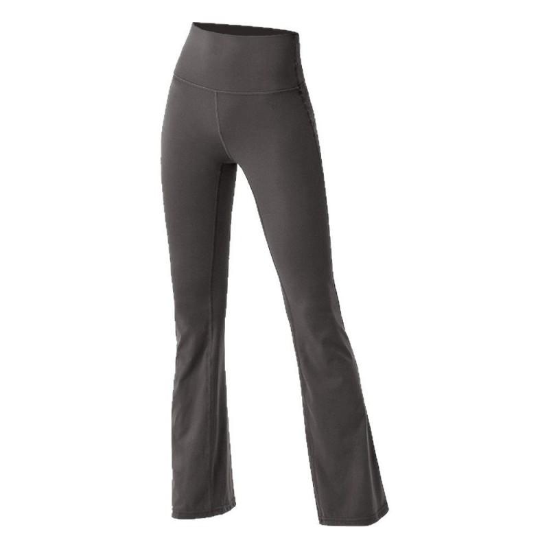 Womens High-Waisted Antibacterial Yoga Flare Leggings Fitness Running Gym Workout Fall Winter