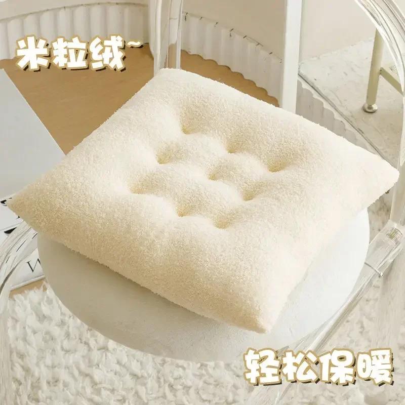 Plush square Cushion Soft Creative Pillow Chair Car Seat Cushions Decorative Tatami Sofa Back Cushion