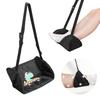 Foldable Travel Foot Rest Waterproof Car Seat Gap Leg Sling Hanging Foot Pad  Road Trips