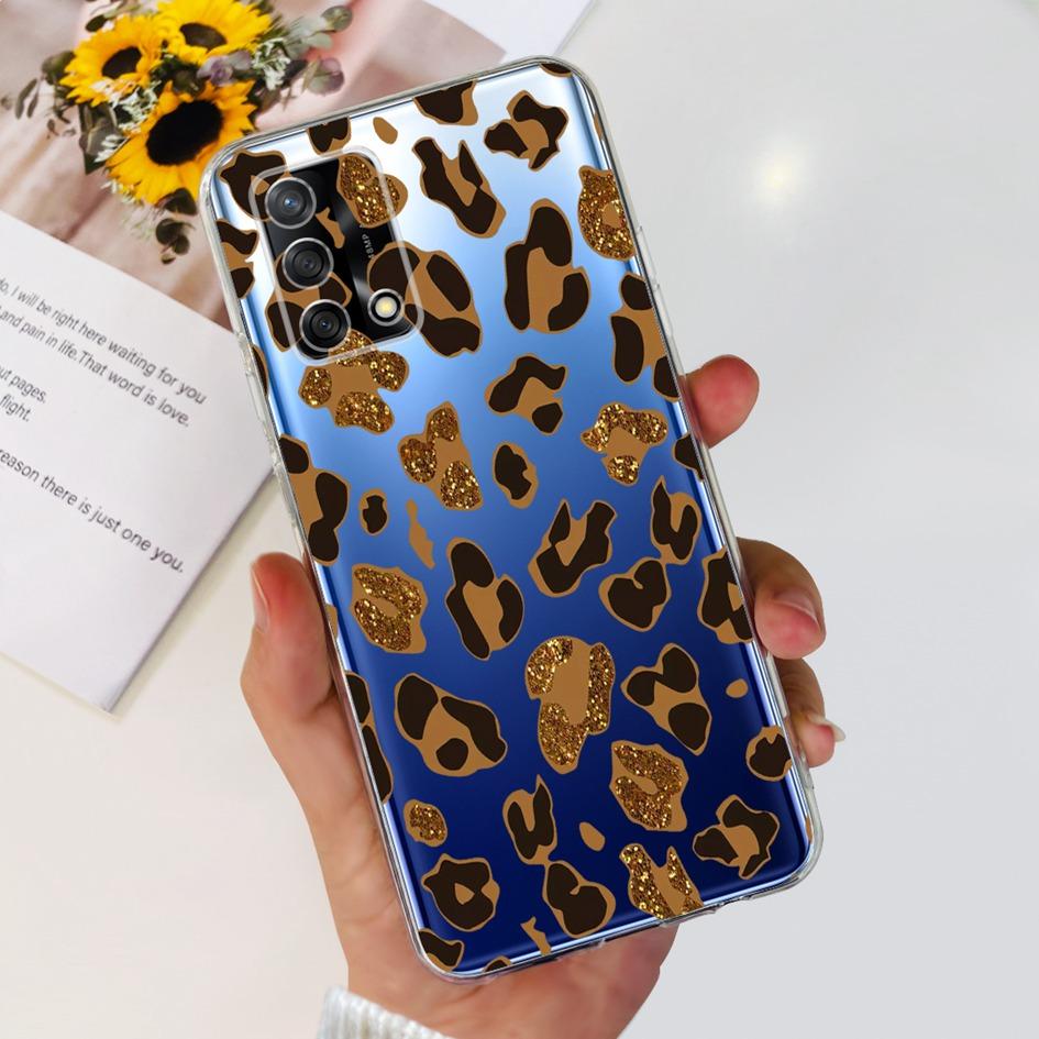 For Oppo Reno 6 Lite Case CPH2365 Reno6 Lite Cover Fashion Butterfly Flower Soft Silicone Funda on OPPO A74 A95 4G CHP2219 Cases