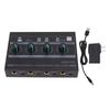 Amplificatore per Cuffie a 4 Canali Amplificatore Stereo in Metallo Mini Splitter per Auricolari per Studio e Palco