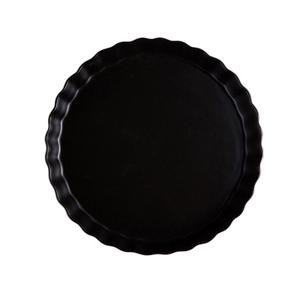 Keramický talíř Tmavě zelený Stylový servírovací talíř Vhodný na Párty Banket Oslavu Narozenin Kuchyň Jednoduchý talíř na sushi