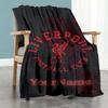 Liverpool Customize Your Name Blanket Throw Customizable Blanket Warmthful Decor Suitable for Couch Sofa Bed Nap Four Seasons Multipurpose