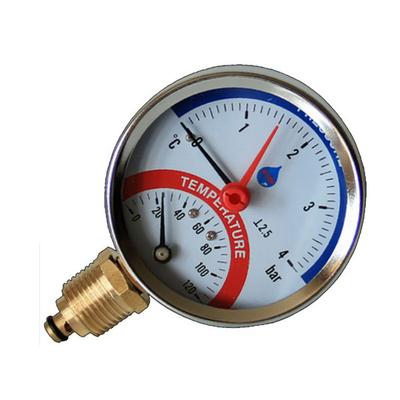Thermomanometer 4 Bar 120°C Side Entry 1/2”