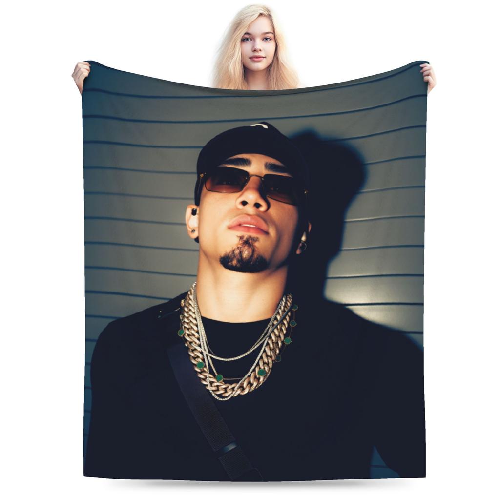 Omar Courtz Warm Soft Blanket Kids Adult Plush Throw Blanket Fashion Outdoor Flannel Bedspread Sofa Bed Cover