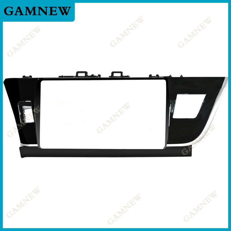 10 Inch Car Frame Fascia Adapter For Toyota Corolla 2014-2016 Android Radio Dash Fitting Panel Kit
