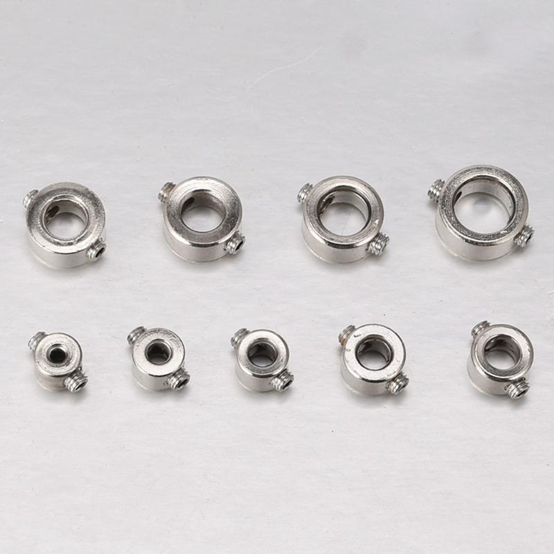 9Pcs Drill Bit Depth Stop Drilling Limit Rings Drill Bit Stop Collar Set Stop Bit Collar Set Drill Tool with Wrenches