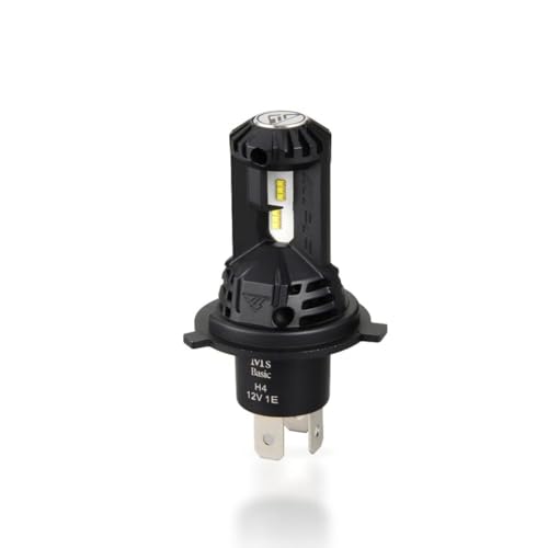 

[Эксклюзив для Amazon.co.jp] M s Basic от IPF Мотоциклетная светодиодная лампа головного света серии Smart 6500K H4 Модель галогенного размера с вентилятором 1 шт. AMZ-HE141M