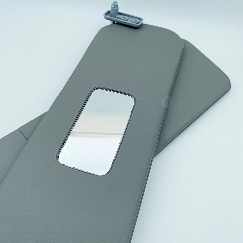 Parasolar pentru H100 pentru L300 Stânga Dreapta Set 2 buc Umbrela de soare pentru Hyundai H100 pentru Mitsubishi L300 Gri ​​Cu Oglinda