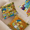 Cartoon T-The Cool S-Simpsons Pillowcases Home Bedding Decorative Pillow Cover Wedding Super Soft Pillow Case