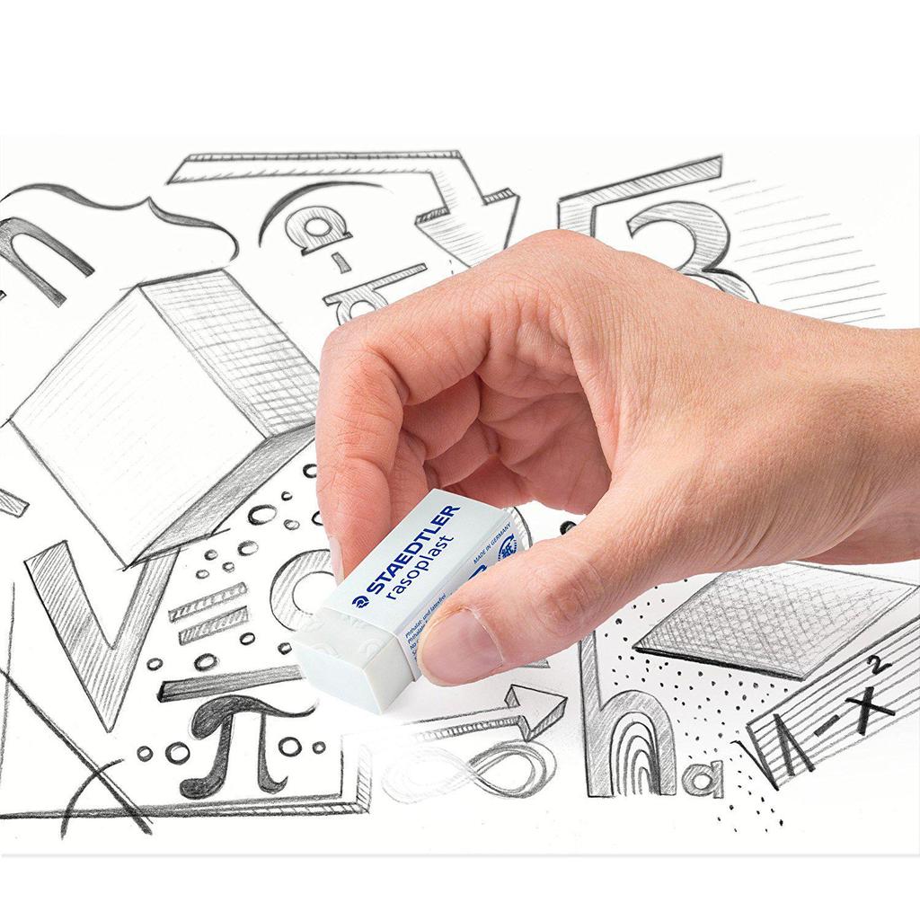 STAEDTLER 526 B30 Professional Eco-Friendly Super Clean Eraser for Drawing and Sketching