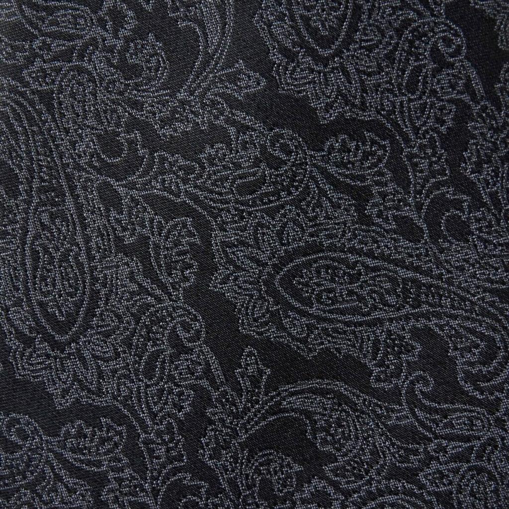 [Ogier] 100% Silk Tie, Regular Tie, Jacquard Weave, Paisley Pattern, Gift, Business, Men's, Stylish, 8cm Width